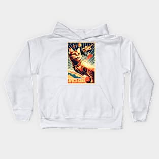 Space cat Kids Hoodie